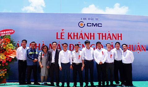 Chúc mừng Lễ khánh thành Nhà máy Điện gió Tân Thuận 75MW