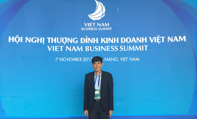 Phan Vu attend the Vietnam Business Summit (APEC 2017)