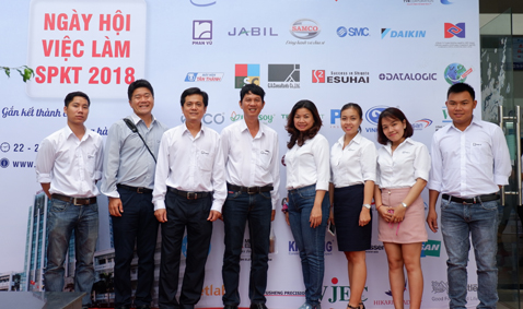 Tập đoàn Phan Vũ tham gia Ngày hội việc làm tại ĐHSPKT