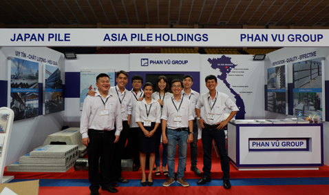 Phan Vu participate in Concrete and Cement Expo Vietnam 2018