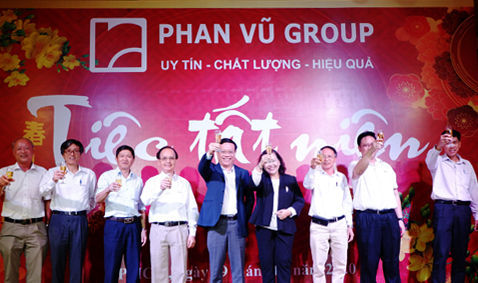 Không khí ấm cúng Tiệc Tất Niên 2019 của Phan Vũ Group