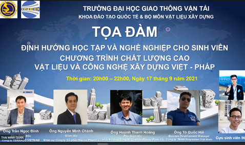 Tọa đàm trực tuyến cùng các đối tác về cọc bê tông nền móng