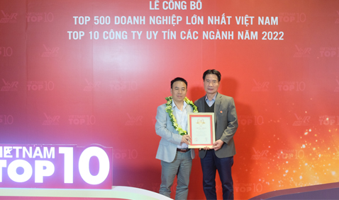 Phan Vũ có mặt trong Top 500 lớn nhất Việt Nam năm 2022