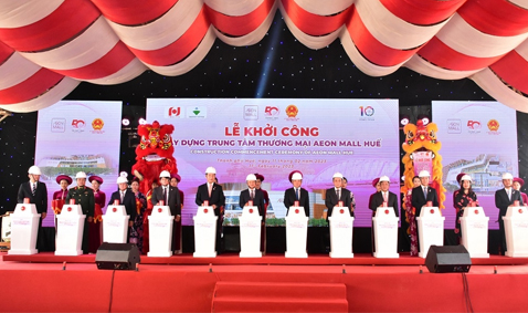 Chúc mừng Lễ khởi công xây dựng TTTM Aeon Mall Huế