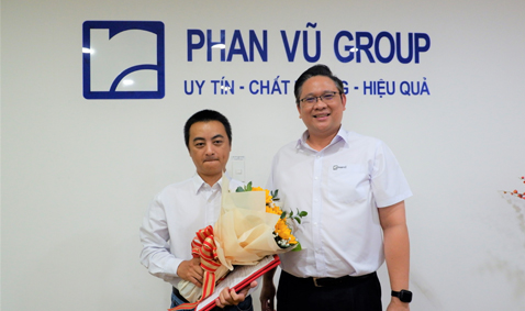 Chúc mừng Phan Vũ Bình Dương có Giám Đốc mới