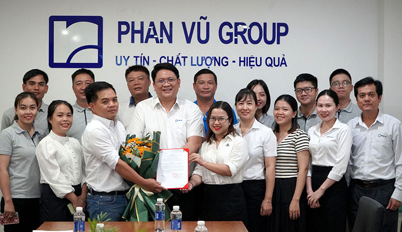Phan Vũ Group chính thức bổ nhiệm tân Giám đốc Công ty Phan Vũ Bình Dương