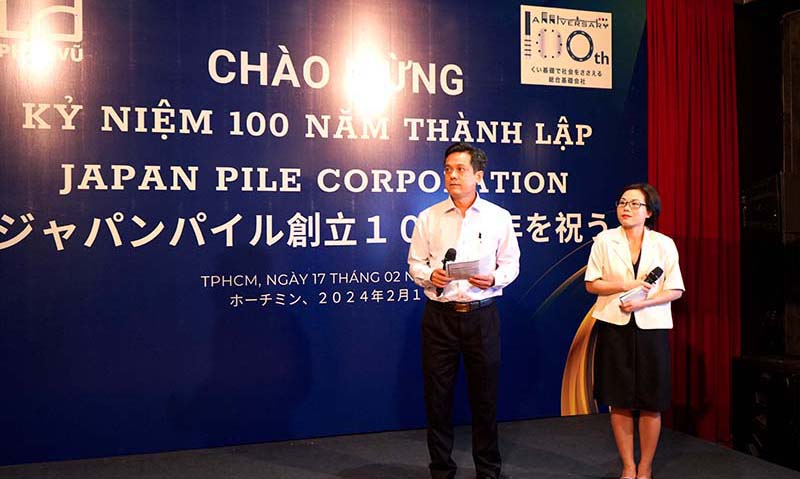 Chào mừng kỷ niệm 100 năm thành lập Japan Pile Corporation