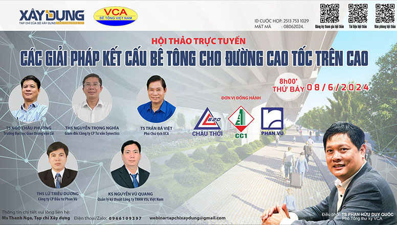 Phan Vũ đồng hành cùng Hội thảo “Các giải pháp kết cấu bê tông cho đường cao tốc trên cao”