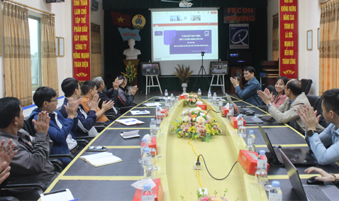 Khen thưởng FECON Mining có thành tích tốt trong sản xuất