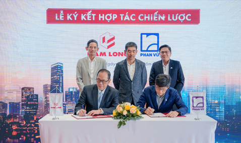 Strategic Partnership Signing Ceremony Between Phan Vu and Nam Long