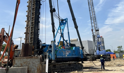 Thi công Khoan hạ Basic tại Chung cư Ánh Dương Đà Nẵng